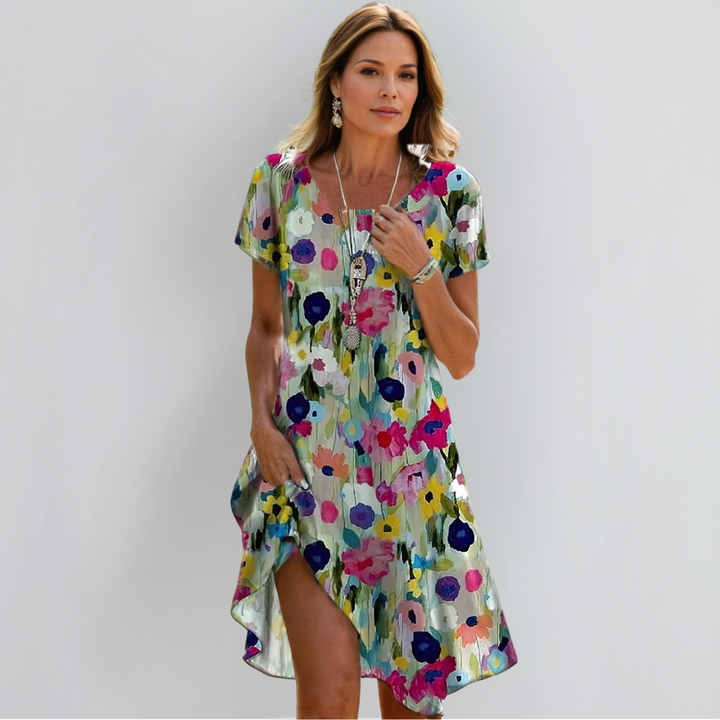 Tessa | Elegant blomsterkjole