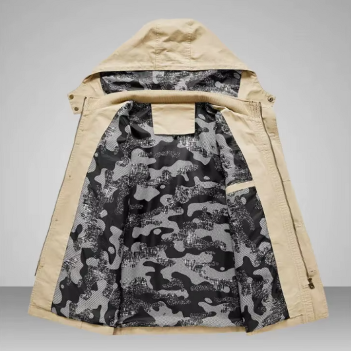 Elegant jakke med flere lommer