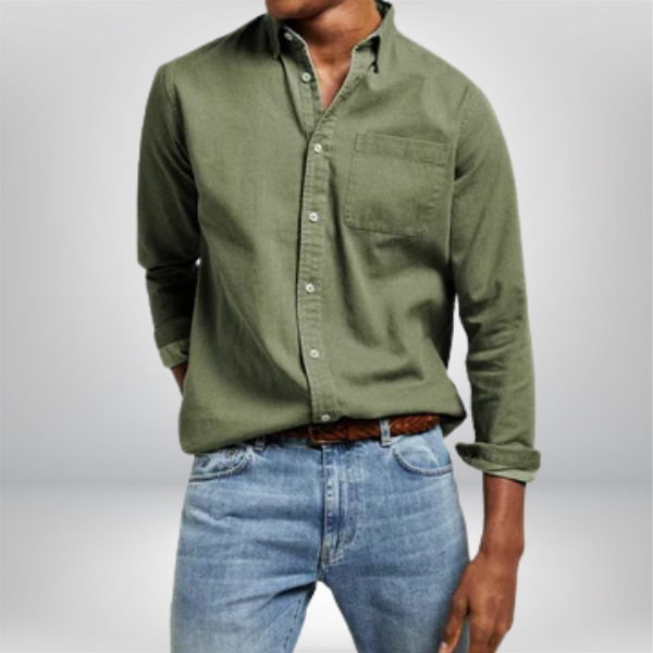 Artur Daniel | Bomullsskjorte med lomme