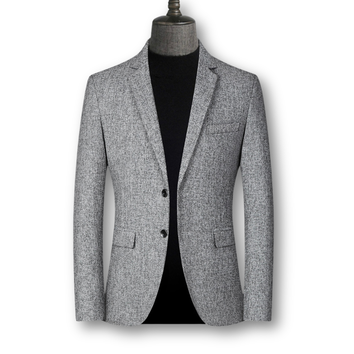 Frode | Elegant Blazer i Skotskrutete Stoff – Herremote
