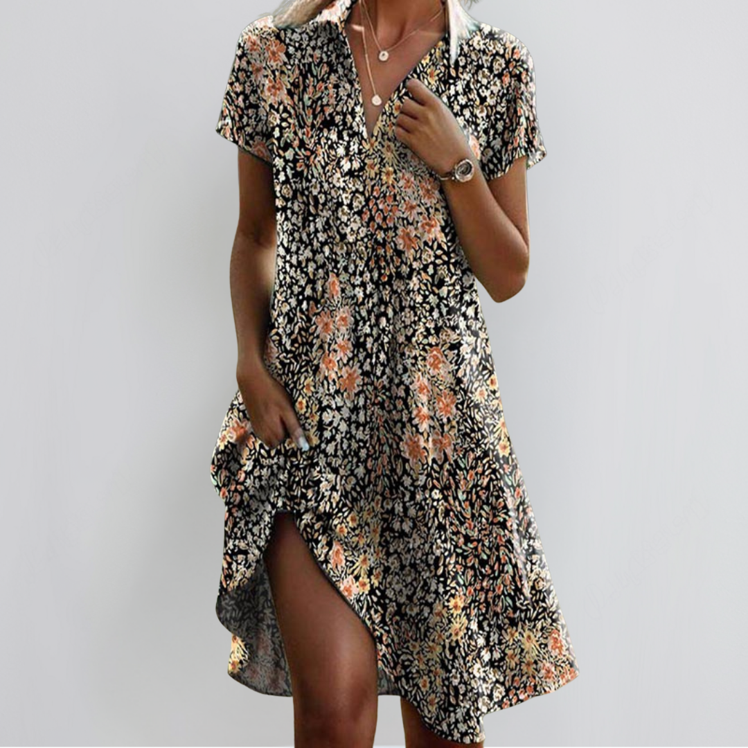 Tessa | Elegant blomsterkjole