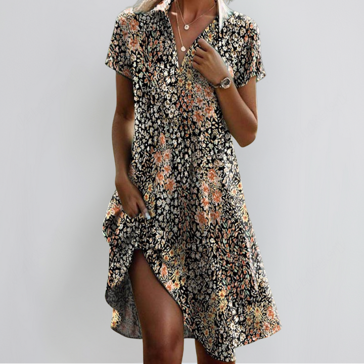 Tessa | Elegant blomsterkjole