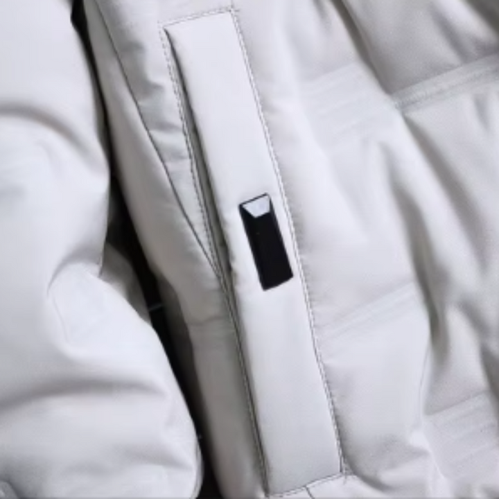 Elegant herre-pufferjakke