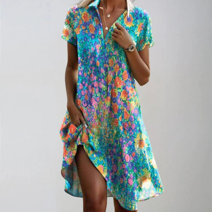 Tessa | Elegant blomsterkjole