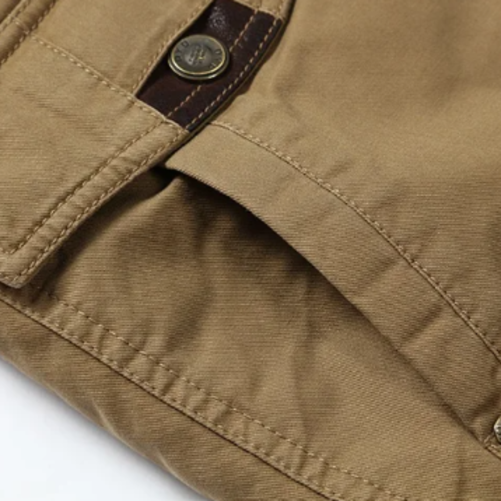 Elegant vinterjakke i bomullsvatt