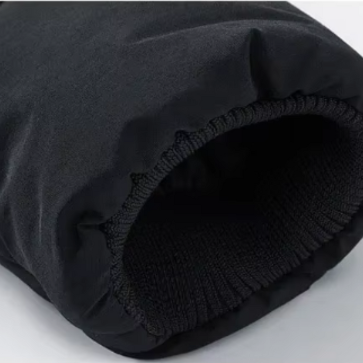 Elegant vattert pufferjakke