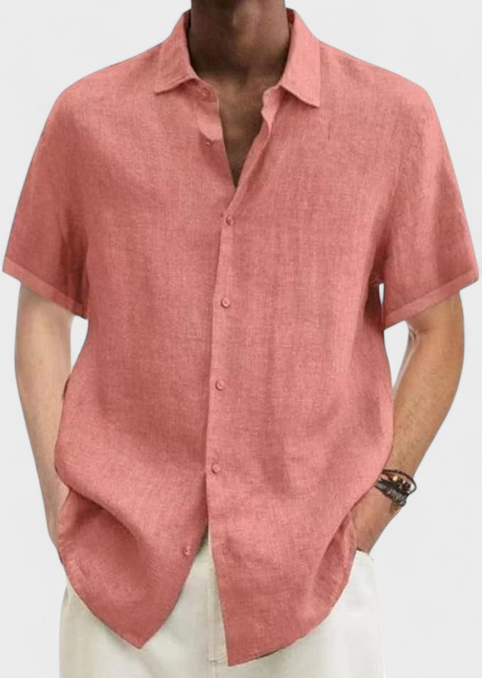 Lukas | Klassisk sommerskjorte i lin