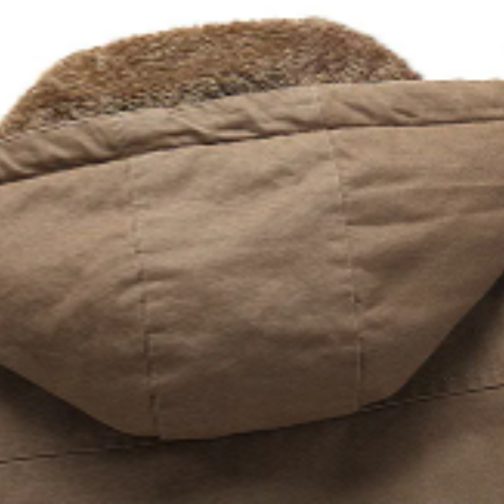 Elegant vindfast vinterjakke