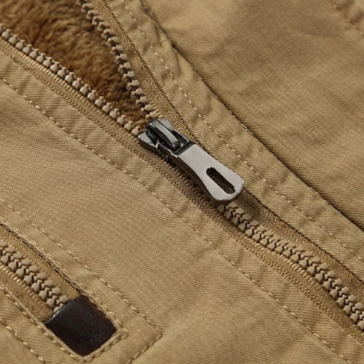 Elegant vinterjakke i bomullsvatt