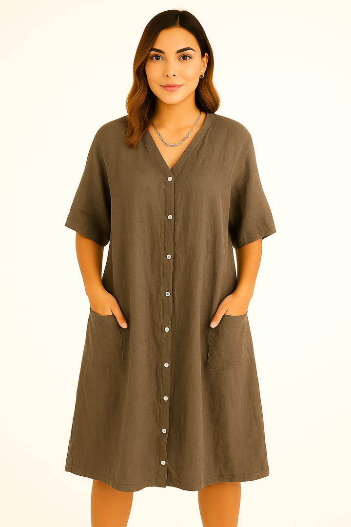 Meiva | Lang skjorte-kjole