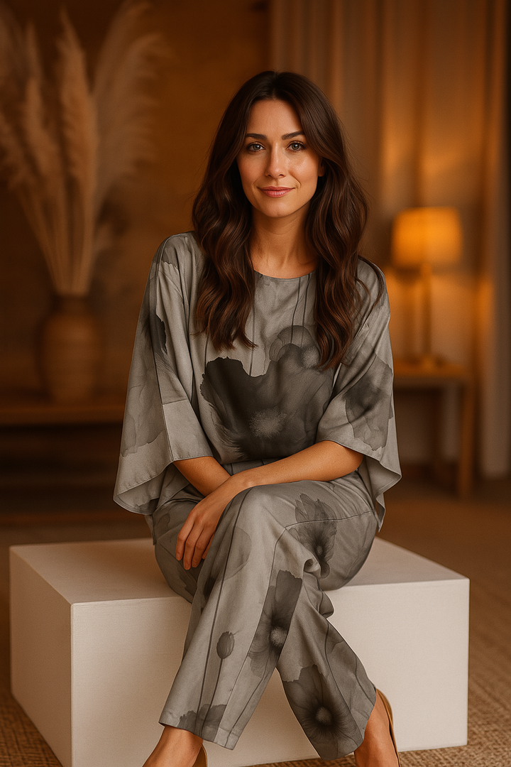 Abby | Satin to-delt damestett