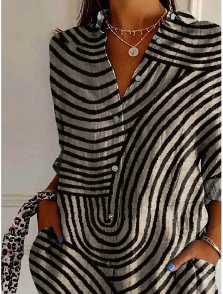 Maja| Bluse med fargerikt design