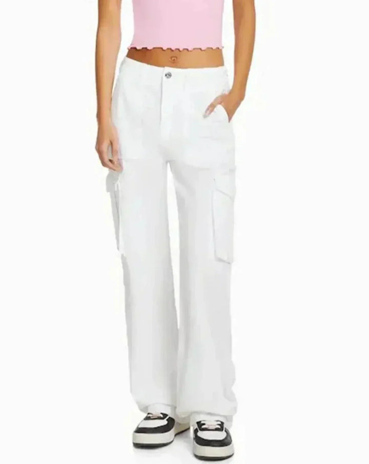 Elvíra |  Cargobukser med justerbar linning