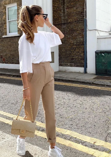 Ingrid | Stilig bukse med høy midje