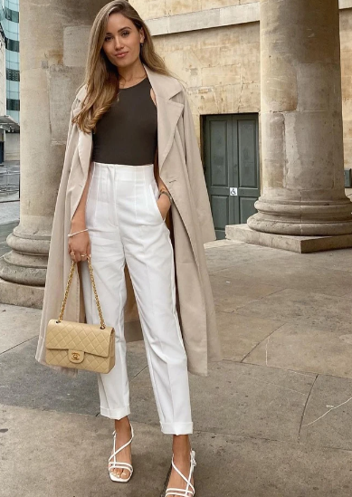 Ingrid | Stilig bukse med høy midje