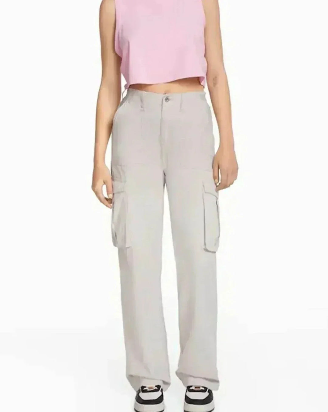 Elvíra |  Cargobukser med justerbar linning