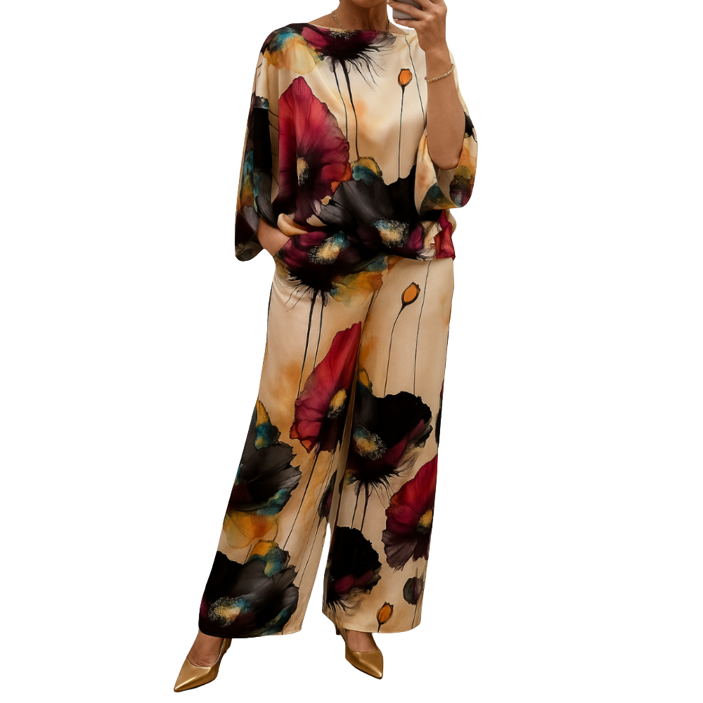 Abby | Satin to-delt damestett